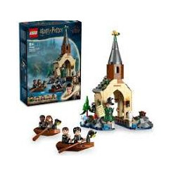 Lego harry potter - la rimessa per le barche del castello di