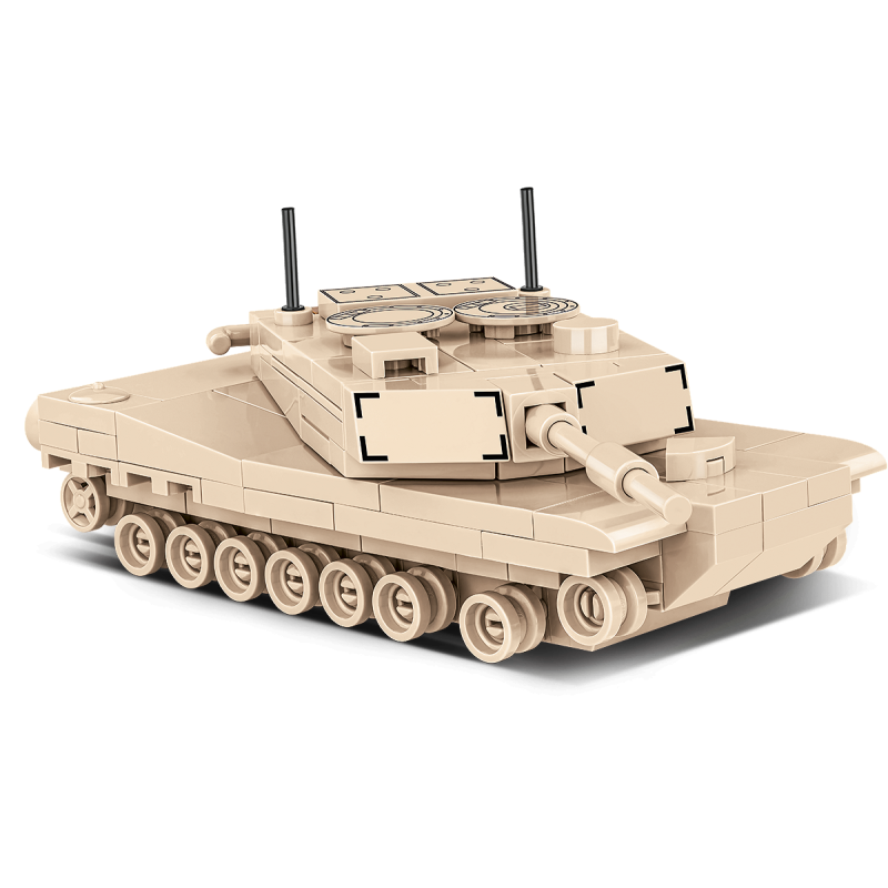 Set da costruzione cobi klocki abrams m1a2 carro armato 1/72 174pz
