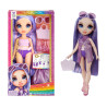 Bambola mga swim & style fashion doll violet multicolore