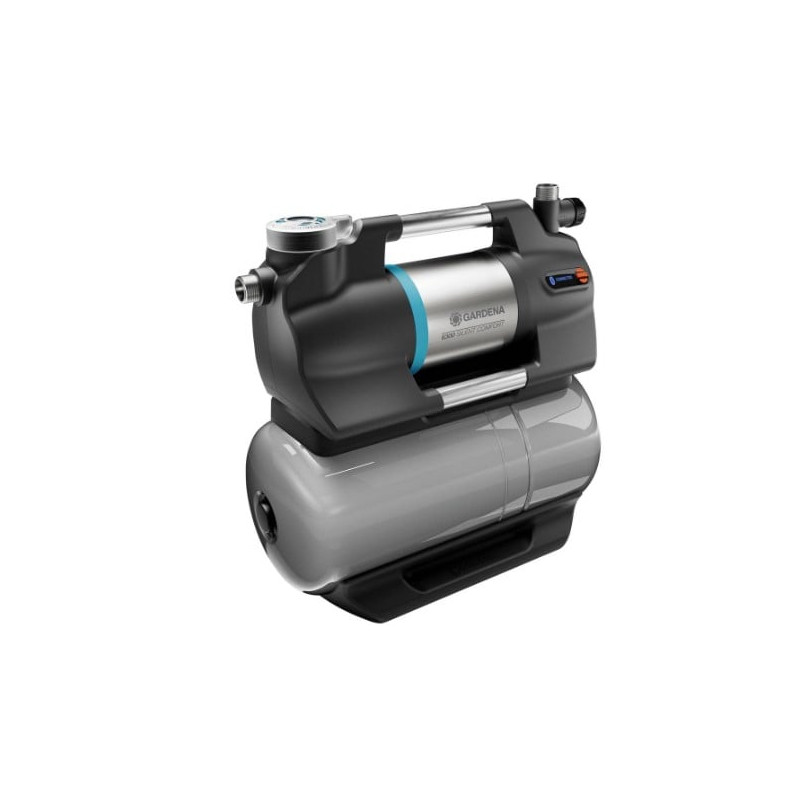Pompa da giardino gardena 6300 silentcomfort grigio/acciaio inossidabile