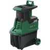 Biotrituratore elettrico bosch axt 22 d 2200w 53l 40giri/min verde/nero