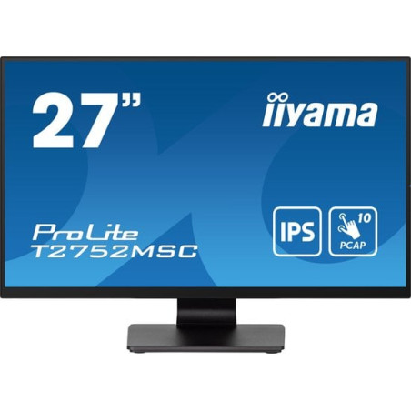 Monitor led 27" liyama prolite t2752msc-b1 full hd 1920x1080p
