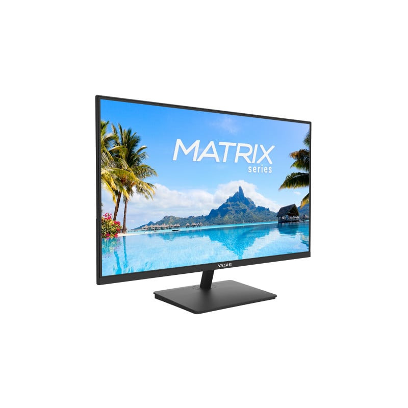 Monitor led 27'' yashi matrix yz2724 full hd/1ms/classe f