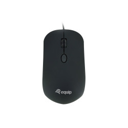 Mouse equip ambidestro usb tipo a ottico 1600 dpi nero [245114]