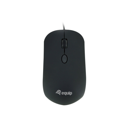 Mouse equip ambidestro usb tipo a ottico 1600 dpi nero [245114]