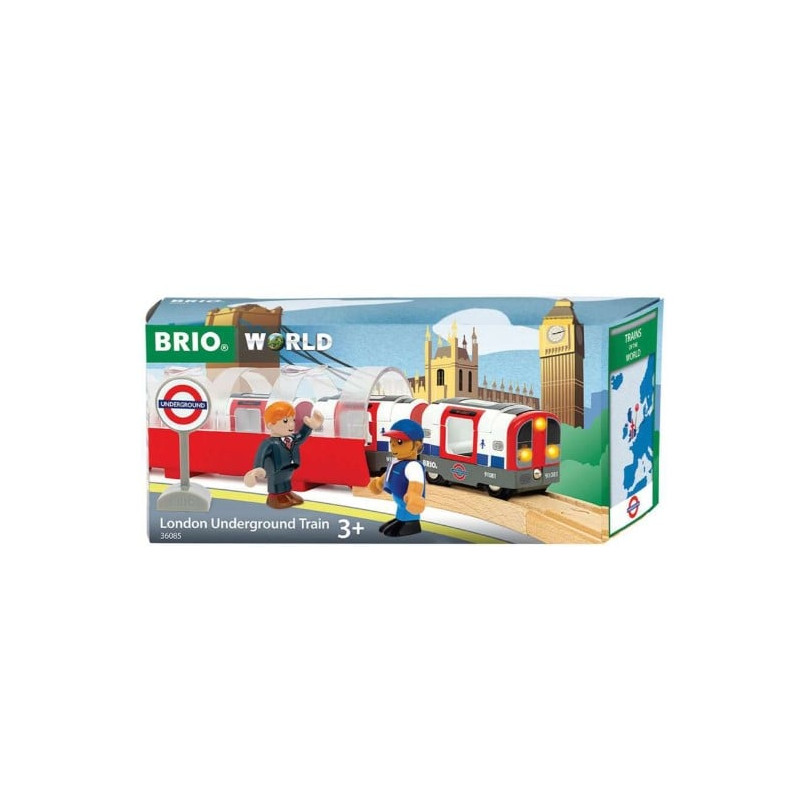 Modellino brio world metropolitana di londra con luci/suoni multicolore