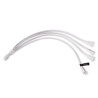 Cavo alphacool splitter y 4pin a 4xpwm a 4pin 30cm bianco [18729]