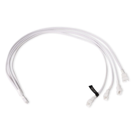 Cavo alphacool splitter y 4 pin a 4xpwm a 4pin 60cm bianco [18730]