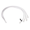 Cavo alphacool splitter y 4 pin a 4xpwm a 4pin 60cm bianco [18730]