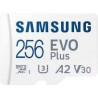 256gb scheda sd samsung evo plus microsdxc 2024 cl10 bianco [mb-mc256sa/eu]