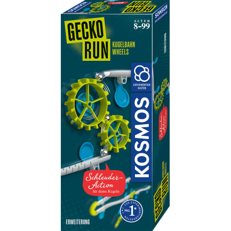 Gioco di abilita' kosmos gecko run wheels con kit per esperimenti