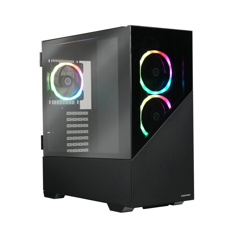 Case enermax k8 argb midi-tower atx/matx nero [eca-ek8-bb-argb]