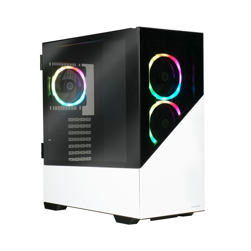 case enermax k8 argb midi-tower atx/matx bianco/nero [eca-ek8-ww-argb]