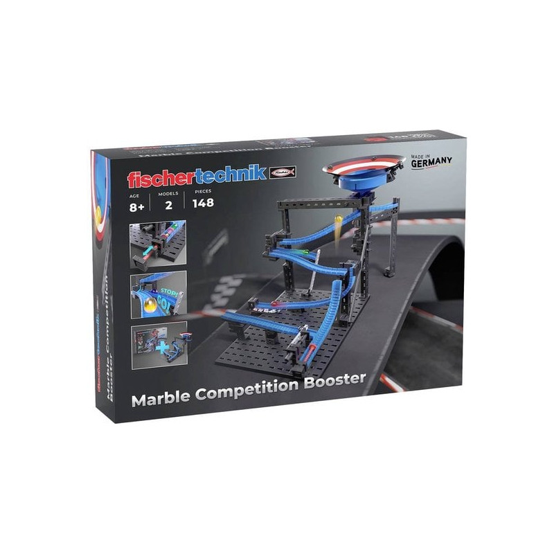 Fischertechnik pista booster per competizione di marmo 148pz [571897]
