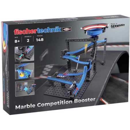 Fischertechnik pista booster per competizione di marmo 148pz [571897]