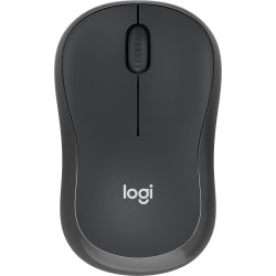 Mouse logitech m240 senza fili/bluetooth/ottico 4000dpi 3 tasti grafite