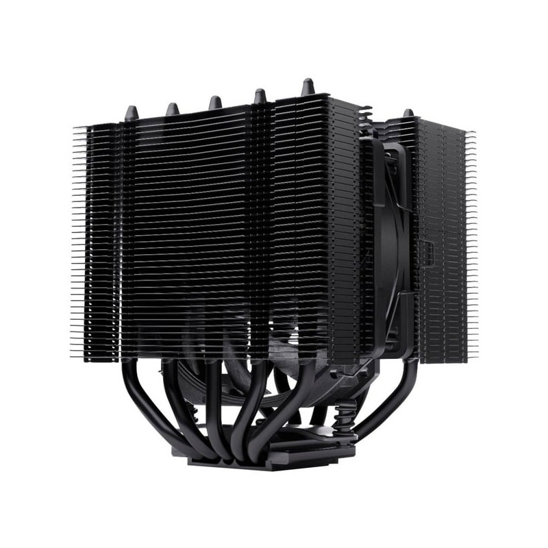 Dissipatore cpu a ventola noctua nh-d12l chromax.black 120mm