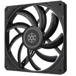 Ventola 140x140 silverstone air slimmer 140 nero [sst-as140b]