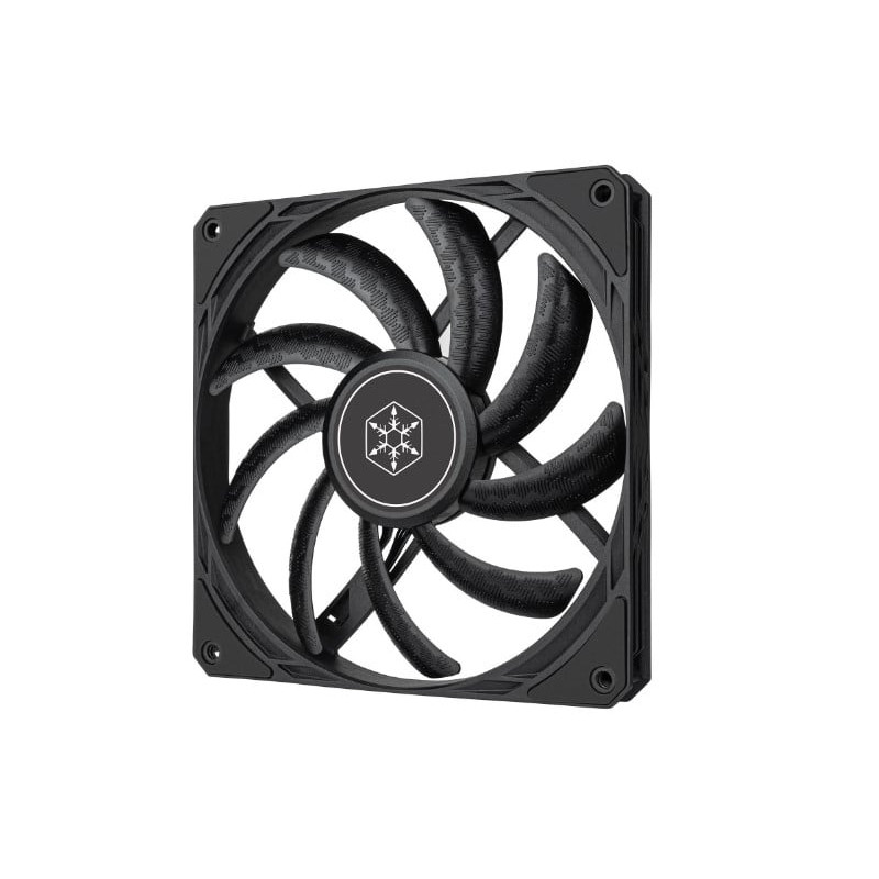 Ventola 140x140 silverstone air slimmer 140 nero [sst-as140b]