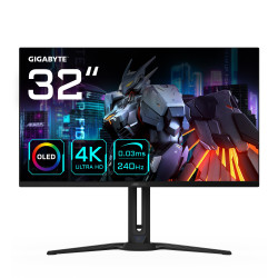 Monitor oled 32" gigabyte fo32u2 4k ultra hd 3840x2160/0.03ms/classe