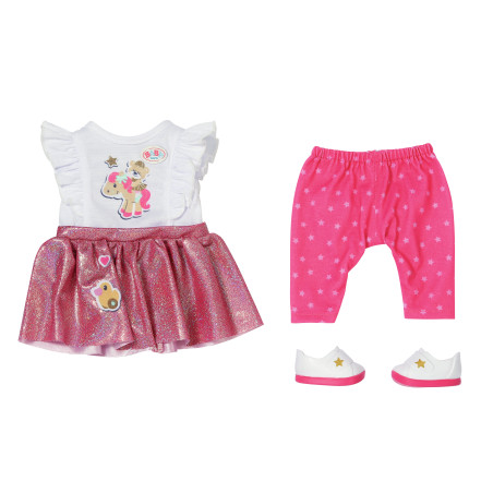 Set di vestiti zapf creation baby born everyday outfit per bambola