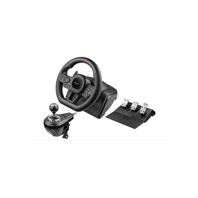 Volante tracer simracer manual gearbox videogioco con pedaliera 6in1
