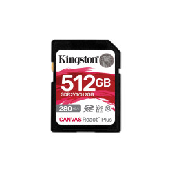 512gb scheda sd kingston sdxc class10 nero [sdr2v6/512gb]
