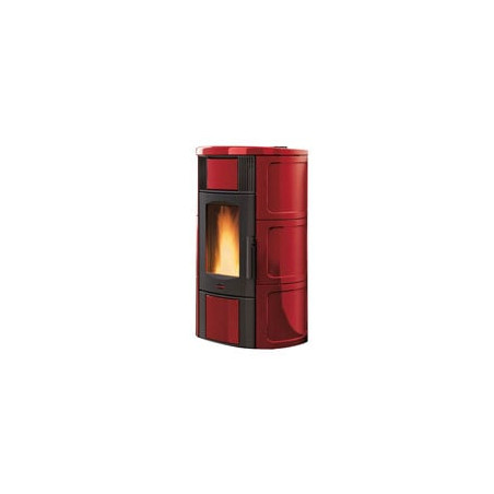Stufa a pellet extraflame iside bordeaux [extraflame]