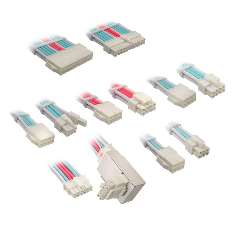 Kit prolunghe cavi intrecciati kolink core pro adattatore 90 gradi