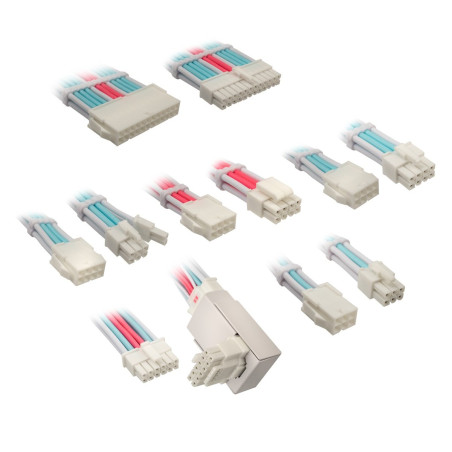 Kit prolunghe cavi intrecciati kolink core pro adattatore 90 gradi