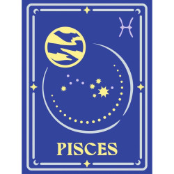 Kit pittura ravensburger creart-segno zodiacale pesci 24x18cm