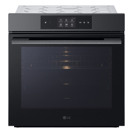 Forno ad incasso lg elettrico 60cm 76l 0.83kwh classe a++ nero/grigio