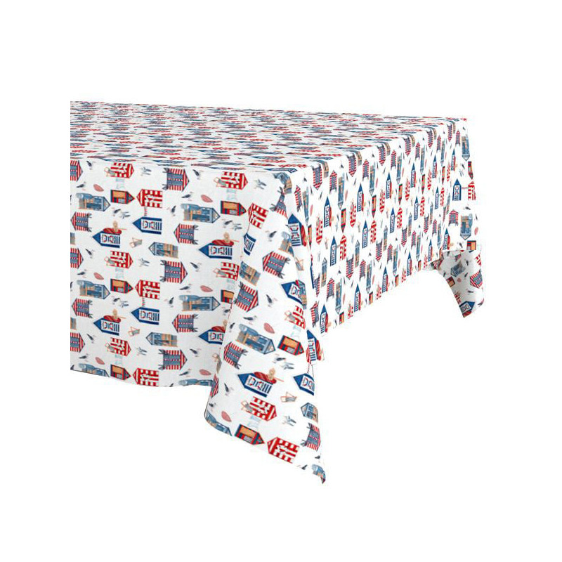 Tovaglia oen antimacchia mare 140x300cm multicolore [13230aycrt]