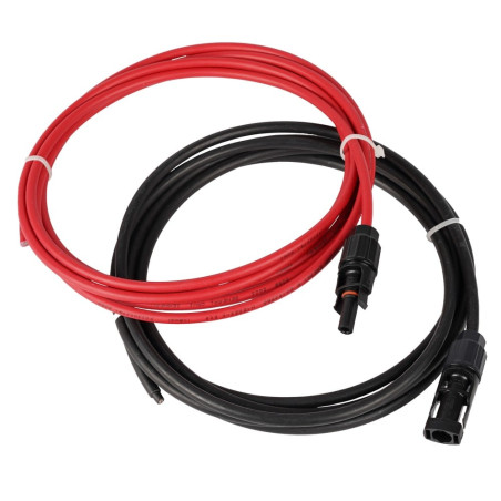 Coppia cavi fotovoltaico fme estremita' da assemblare m/f 4mm2