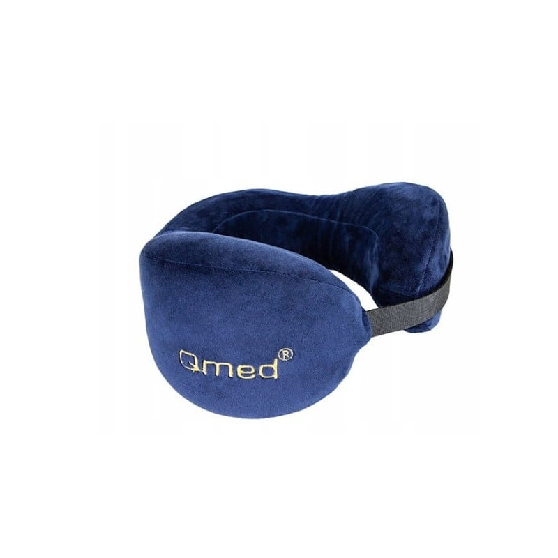 Cuscino da viaggio qmed profilato blu [drqe3j1cdxuxp]