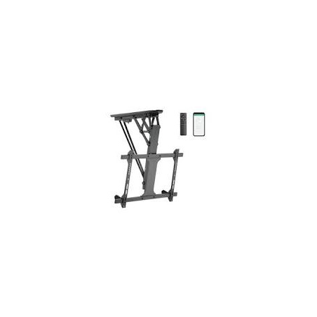 Supporto tv techly da soffitto inclinabile motorizzato integrazione