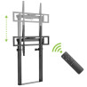 Supporto tv techly motorizzato da parete con altezza regolabile per