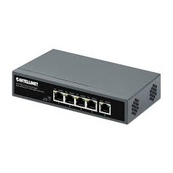 Switch intellinet 5 porte poe++ con 4 porte gigabit e una porta rj45