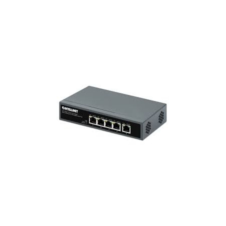 Switch intellinet 5 porte poe++ con 4 porte gigabit e una porta rj45