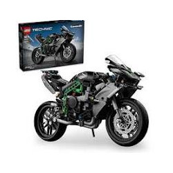 Lego technic - motocicletta kawasaki ninja h2 r 643pz [42170]