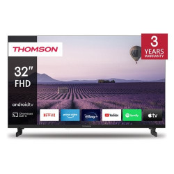 Tv led 32" thomson 32fa2s13 1920x1080p smart tv classe e nero