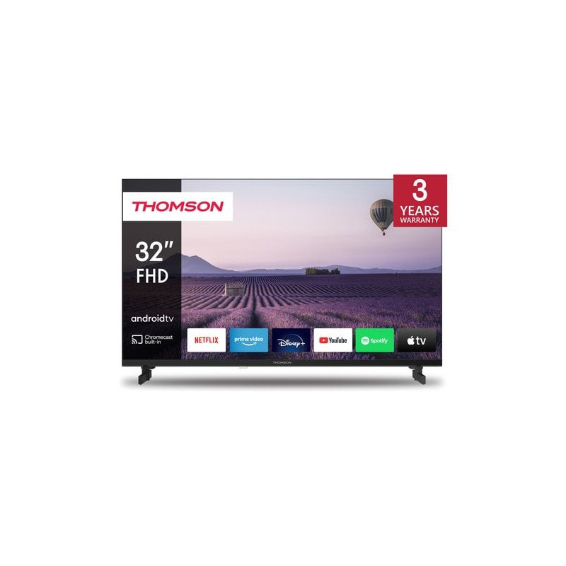 Tv led 32" thomson 32fa2s13 1920x1080p smart tv classe e nero