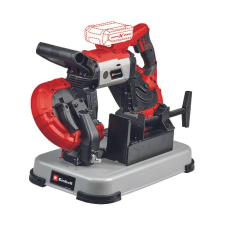 Sega a nastro einhell te-mb 18/127 u a batteria 18v nero/rosso