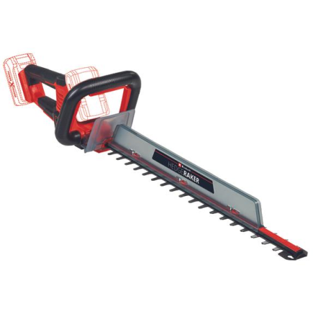 Tagliasiepi einhell ge-ch 36/61 a batteria 18v rosso/nero [3410965]