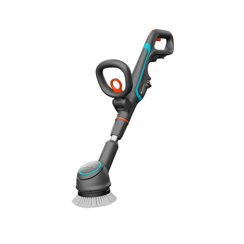 Gardena pulitore multifunzione a batteria p4a 18v grigio/turchese