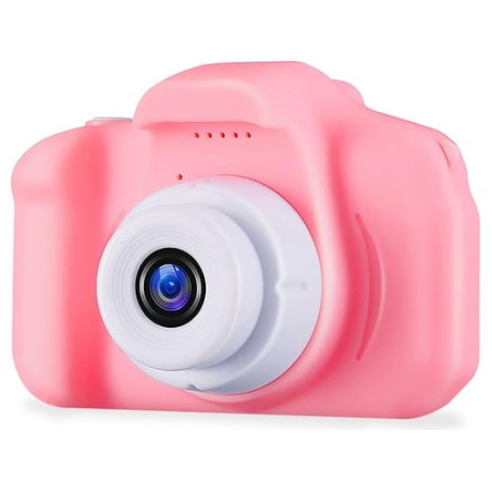 Fotocamera celly camera 3 plastica per bambini rosa [kidscamera3pk]