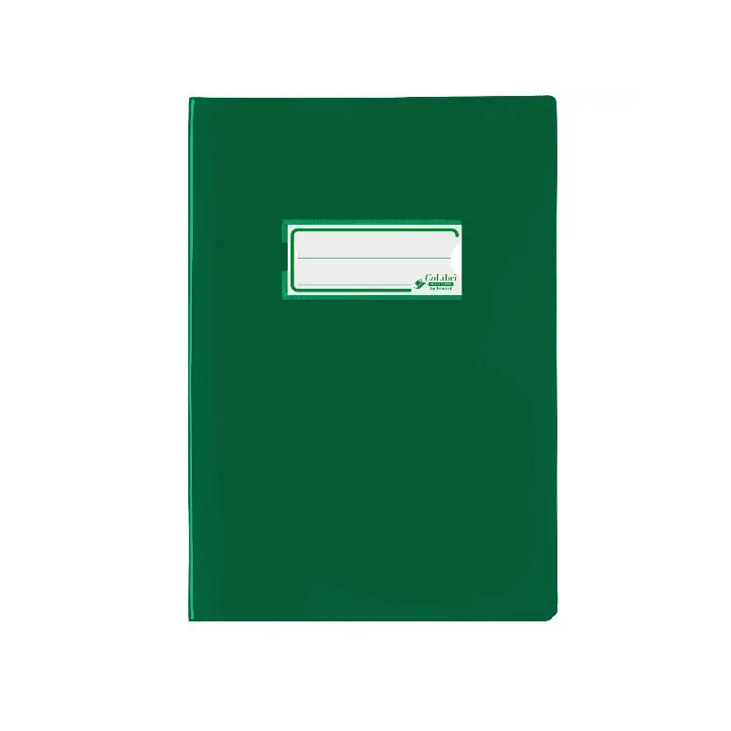 Copriquaderni favorit colibri a5 laccato lucido i'm green bio-based