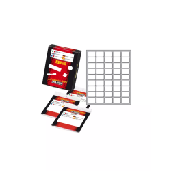 Etichette adesive markin 16 21x14mm 10 foglix45 etichette bianco