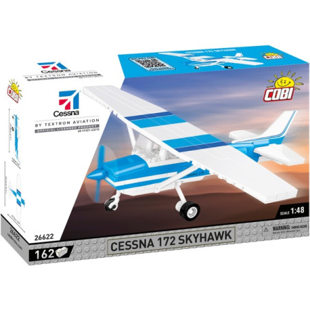 Set da costruzione cobi cobi-26622 cessna 172 skyhawk 1:48 162