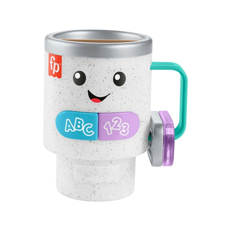 Tazza interattiva fisher price wake up & learn hxf49 per bambini